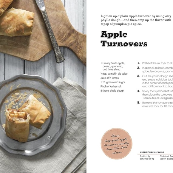 Healthy Air Fryer Cookbook: 100 Great Recipes with Fewer Calories and Less Fat - Picture 3 of 6